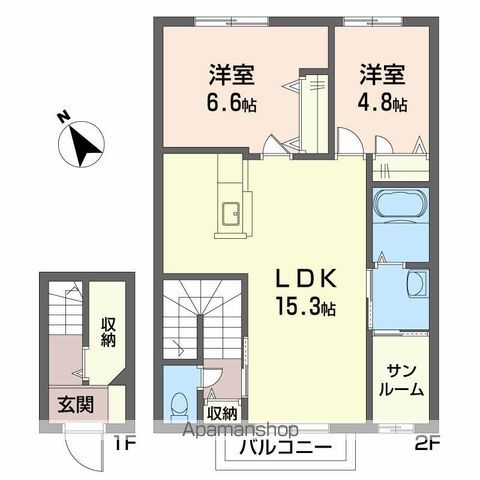 シャーメゾンピア　Ａ棟 間取り
