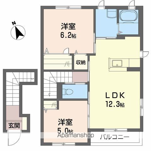 シャーメゾンエーデルハイム　Ｃ棟 間取り