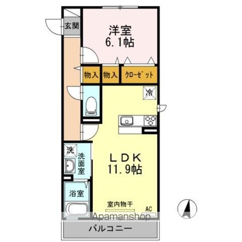 カーサ　デル　ジラソーレ 間取り