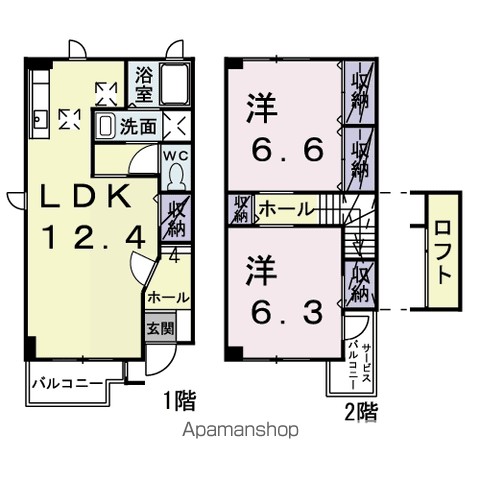 アウローラＢ 間取り