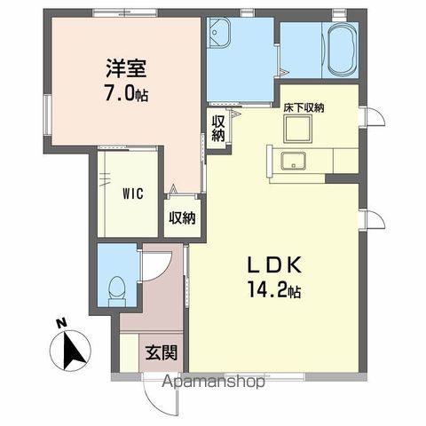シャーメゾン霧ケ峰　Ｄ棟 間取り