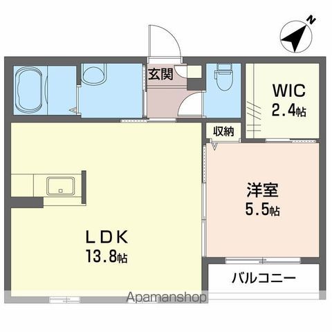 シャーメゾンさくら　Ｂ棟 間取り