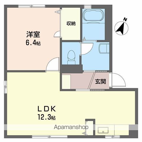 リッシュ良庵　Ⅵ 間取り