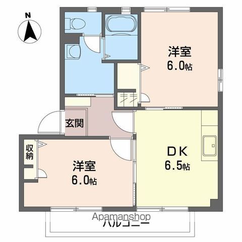 ヴィラージュマルイ　Ｃ棟 間取り