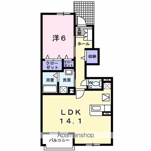 ポート・レーゼ　Ａ 間取り