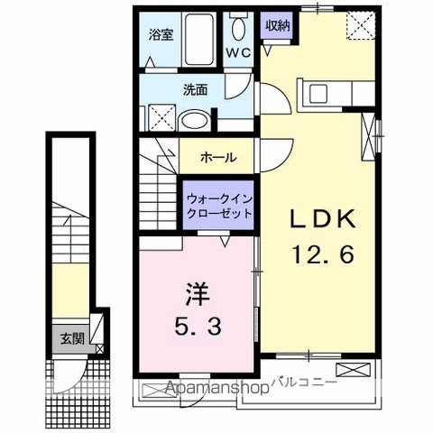 ルミエール古庄Ⅰ 間取り
