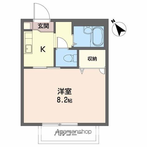 ＣＡＳＡ安宅　Ａ棟 間取り