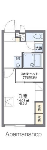 レオパレスモレミ鳴門 間取り