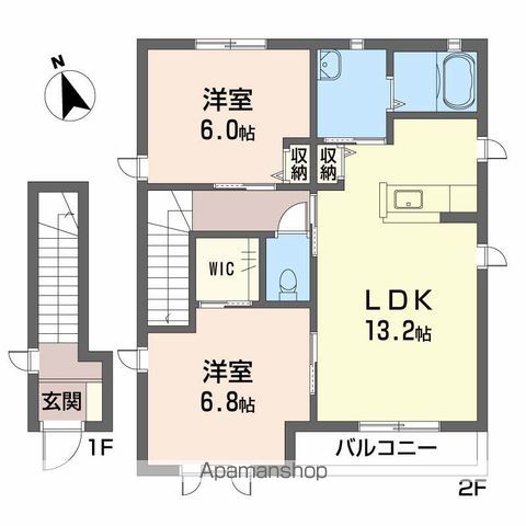 シャーメゾン霧ケ峰　Ｄ棟 間取り