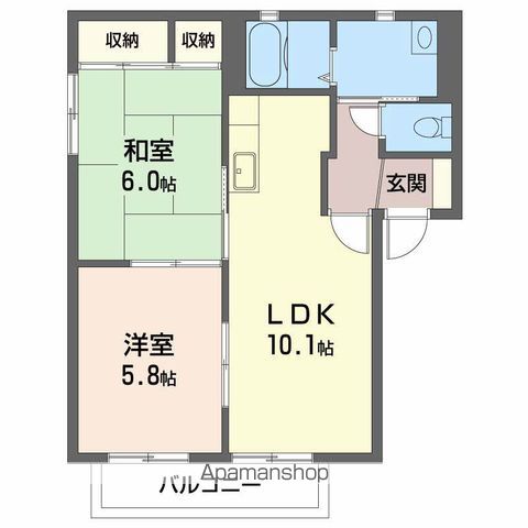 グランシードＫ　Ⅰ 間取り