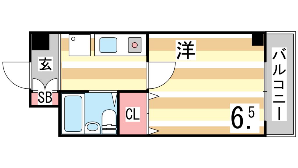サクセス本多聞 間取り