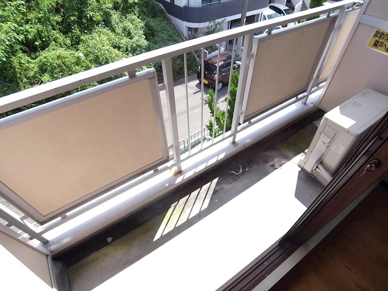 ビレッジ１ ベランダ