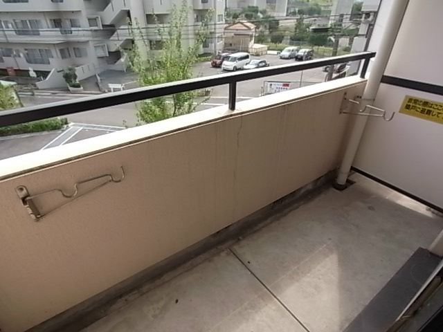 アンピエスぜん ベランダ