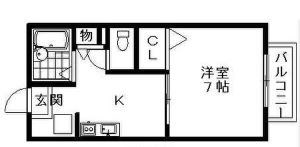 ポミエ六甲 間取り