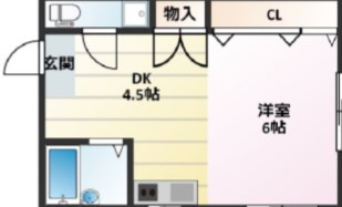 須磨寺ハイツ 間取り