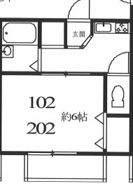 シャンブル・ドゥ・スマ 間取り