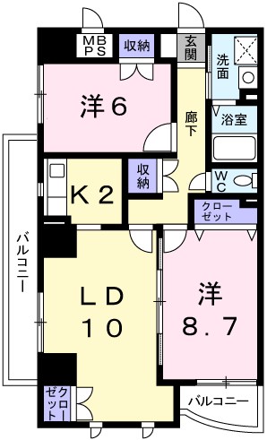 シエル青山 間取り
