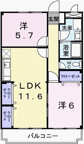 アクロポリス１ 間取り