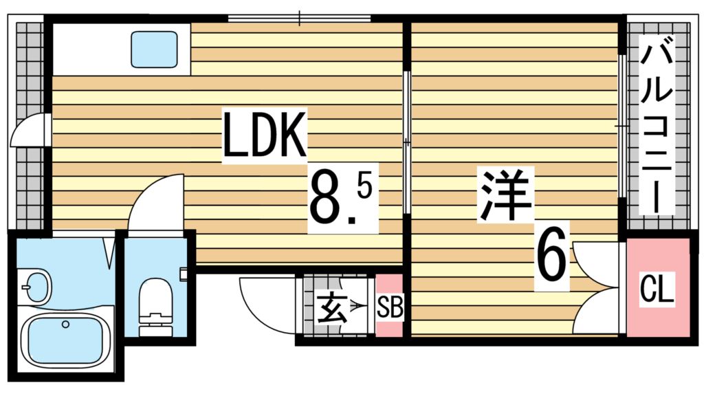 ココロ戎町 間取り