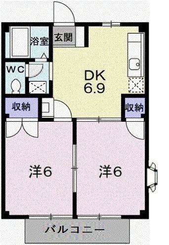アメニティ浅見 間取り