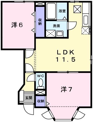 アムラインB 間取り
