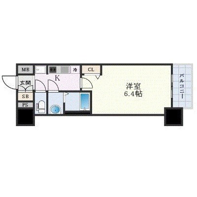 プレサンス新大阪ジェイズ 間取り