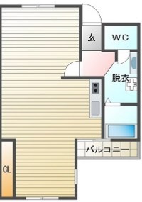 桂尾山サンハイツ 間取り