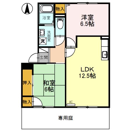 エスポワールイダ弐番館 間取り
