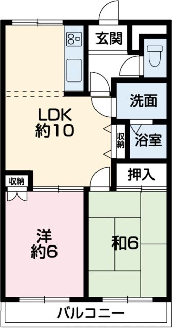 ピア・ルミナス１番館 間取り