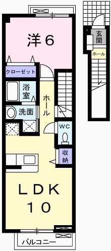 サニーパレスC棟 間取り