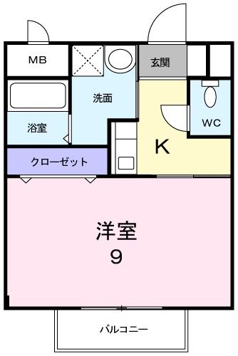 アヴェニュー谷川  間取り