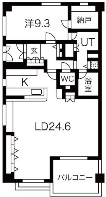 名次町ロジュマン 間取り