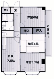 サンシャイン川久 間取り