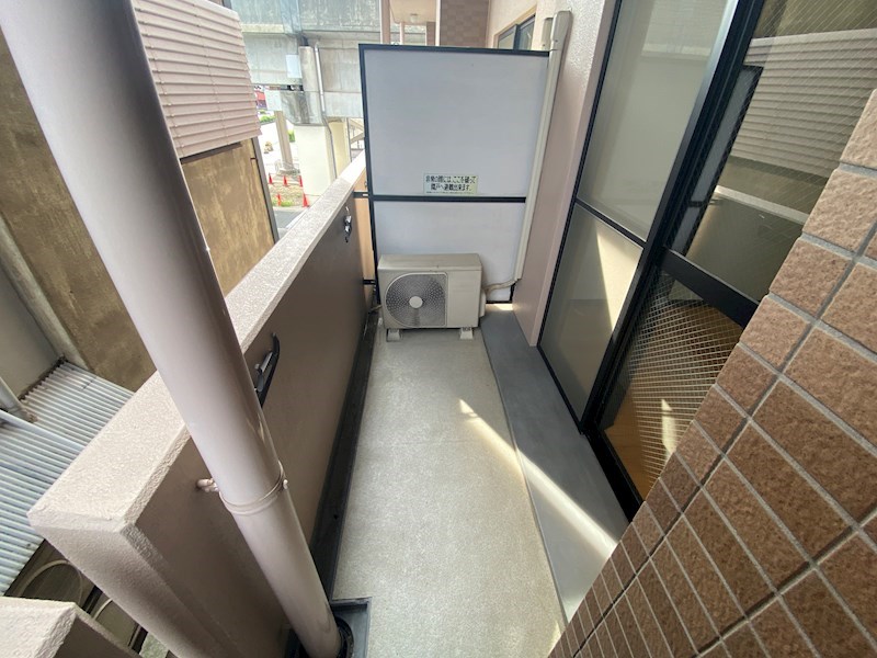 ネオクオーツ幸　弐番館 ベランダ
