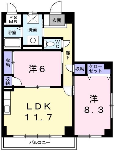 シエル青山 間取り
