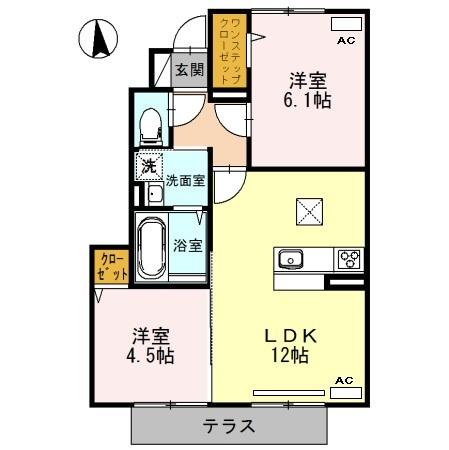 エコールKⅡ 間取り