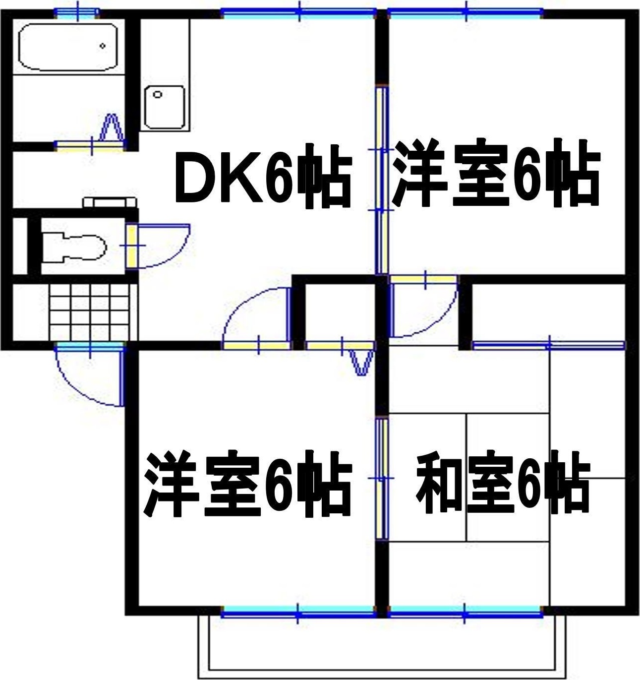 ウィンディア玉手 間取り