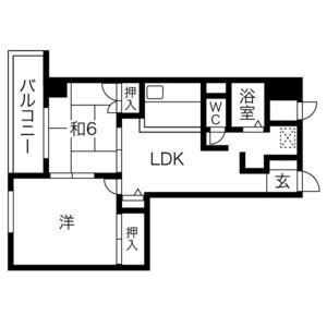グリシーヌ静徳 間取り