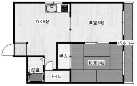 リアルティ本多聞Ⅱ 間取り