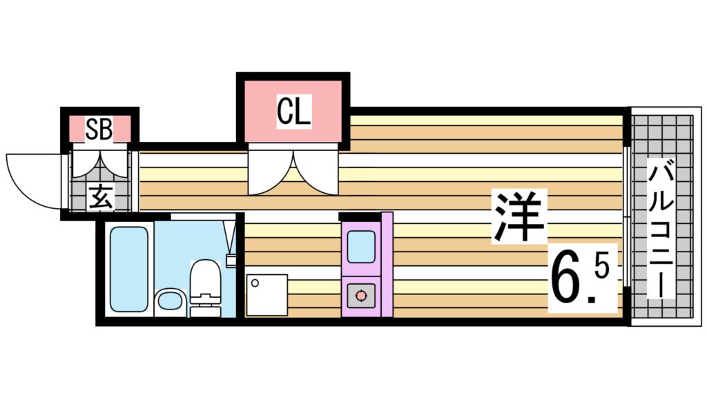 モンテメール学園前 間取り