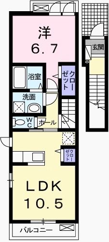 グランアウローラⅥ 間取り