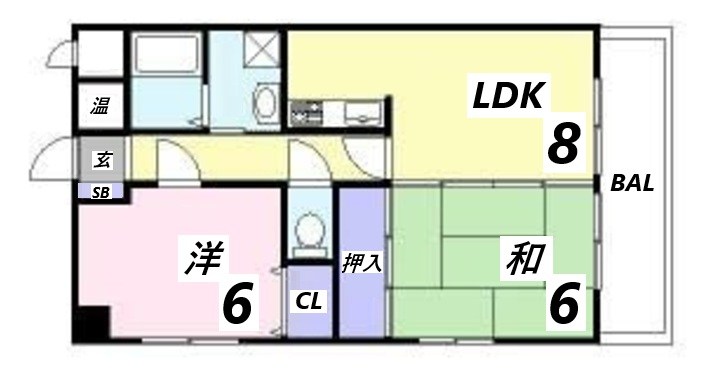 リバーサイド白鷺 間取り