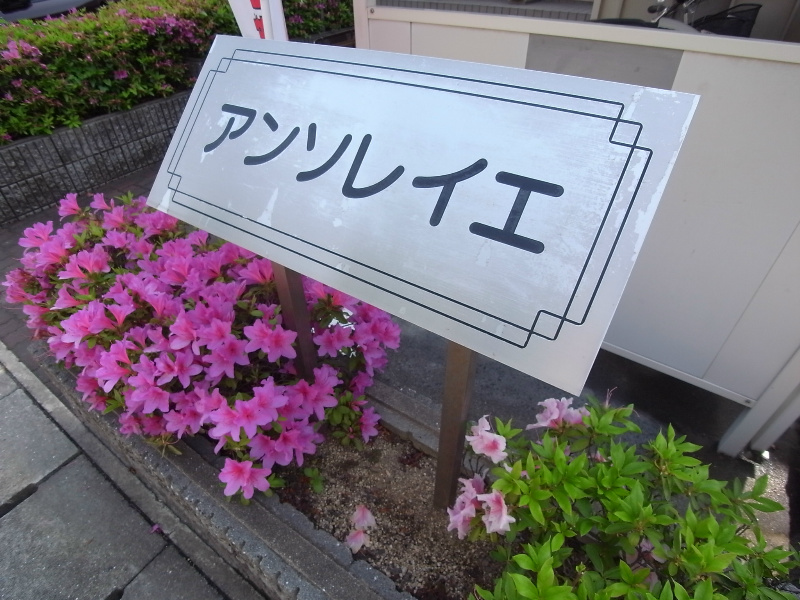 アンソレイエ エントランス