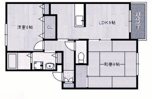 グランディールⅠ 間取り
