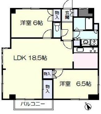 エスペランサ池上 間取り