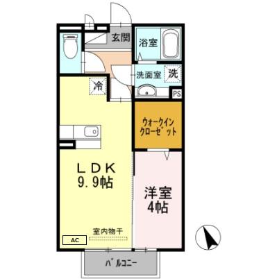 クレスト玉手 間取り