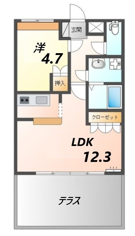 LEGACY　GARDEN　壱番館 間取り