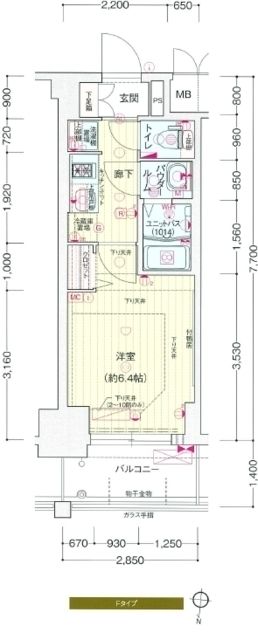プレサンス新大阪ジェイズ 間取り