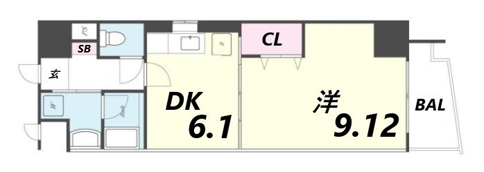 メルベーユコート 間取り