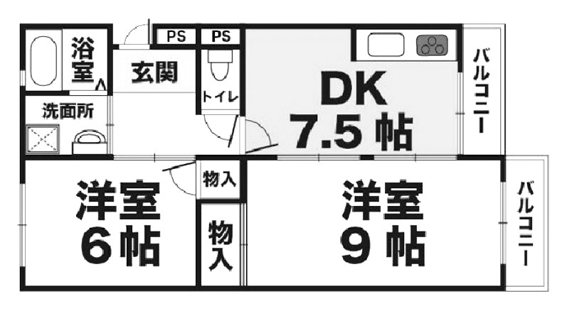 霞ヶ丘レジデンス 間取り